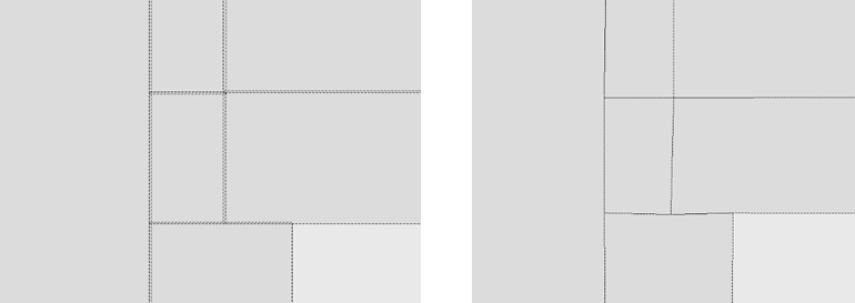 Slabs Before Snapping | Slabs After Snapping Slab Snapping